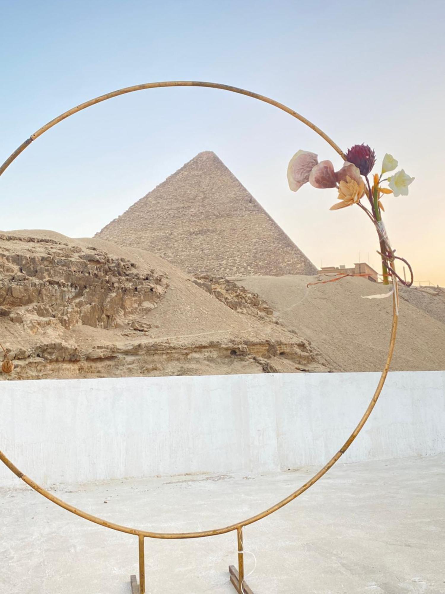 The Grand Pyramids View Hotel Kafret el-Gabal Εξωτερικό φωτογραφία