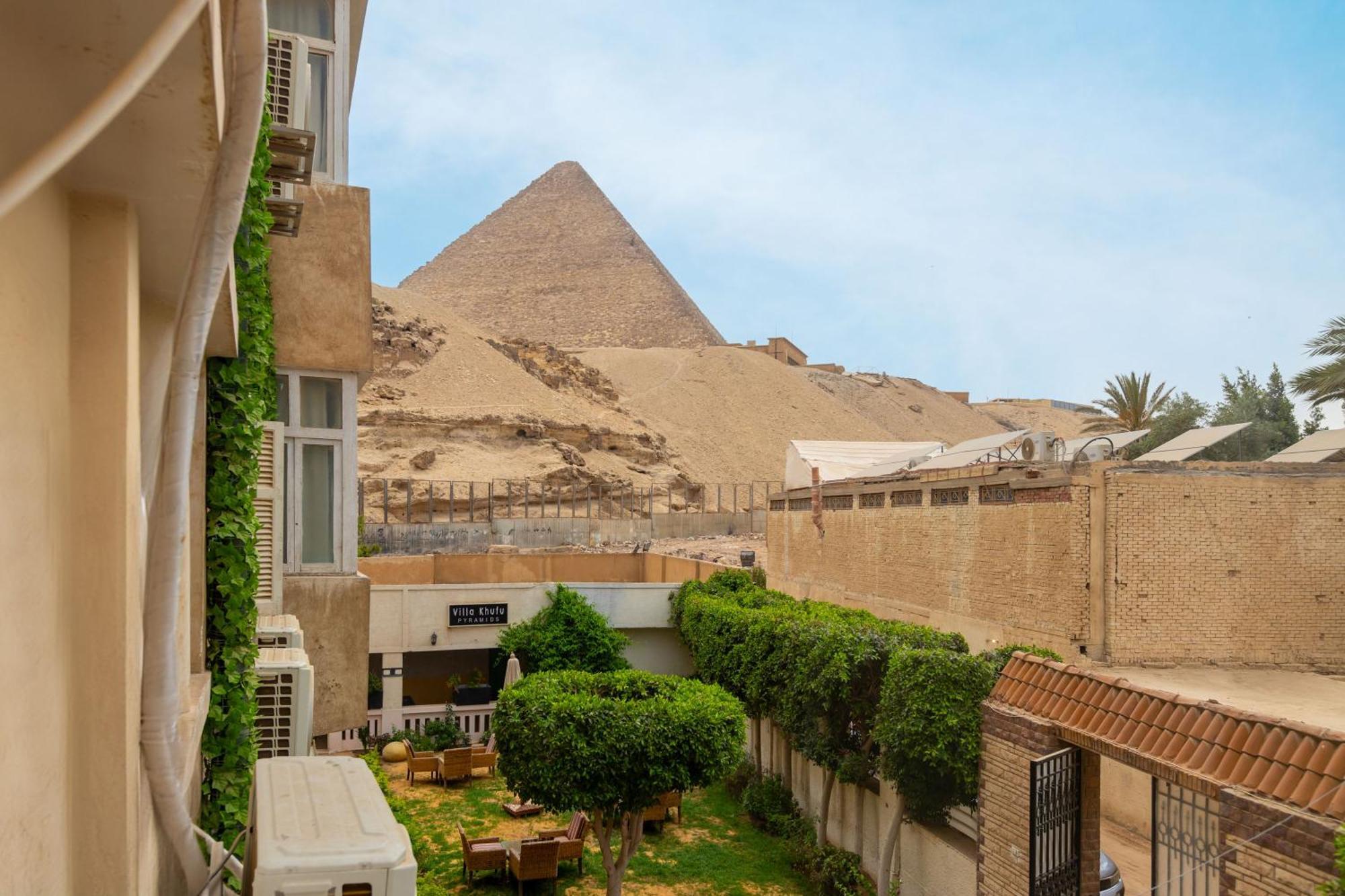 The Grand Pyramids View Hotel Kafret el-Gabal Εξωτερικό φωτογραφία
