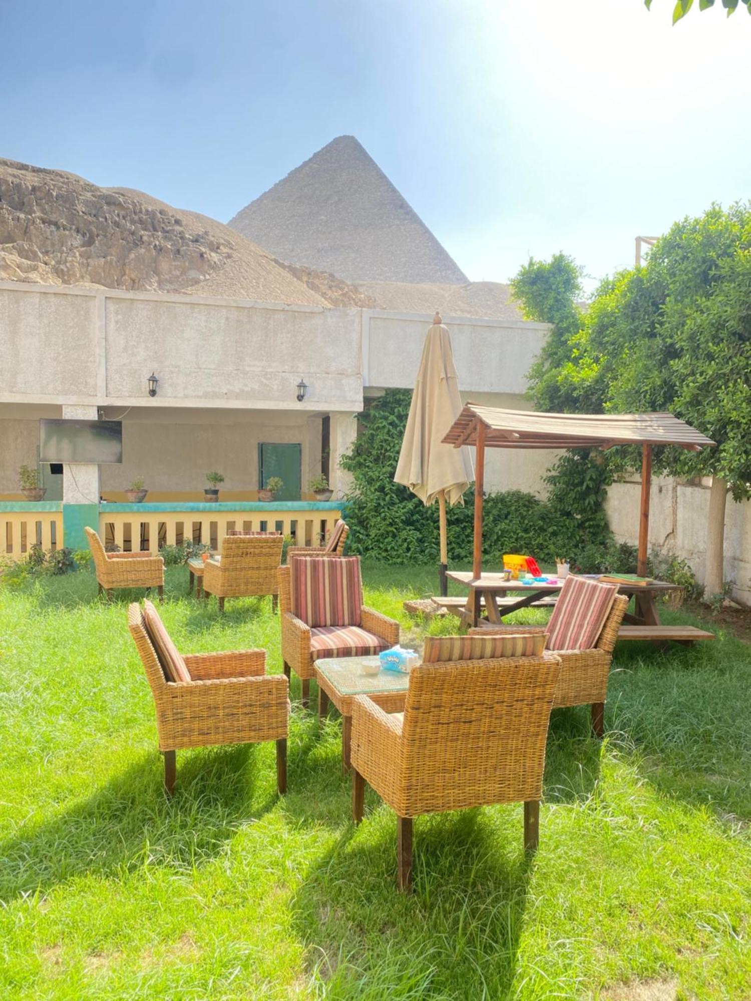 The Grand Pyramids View Hotel Kafret el-Gabal Εξωτερικό φωτογραφία