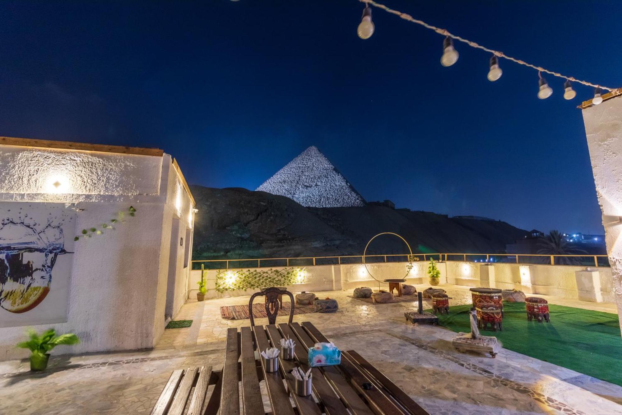The Grand Pyramids View Hotel Kafret el-Gabal Εξωτερικό φωτογραφία