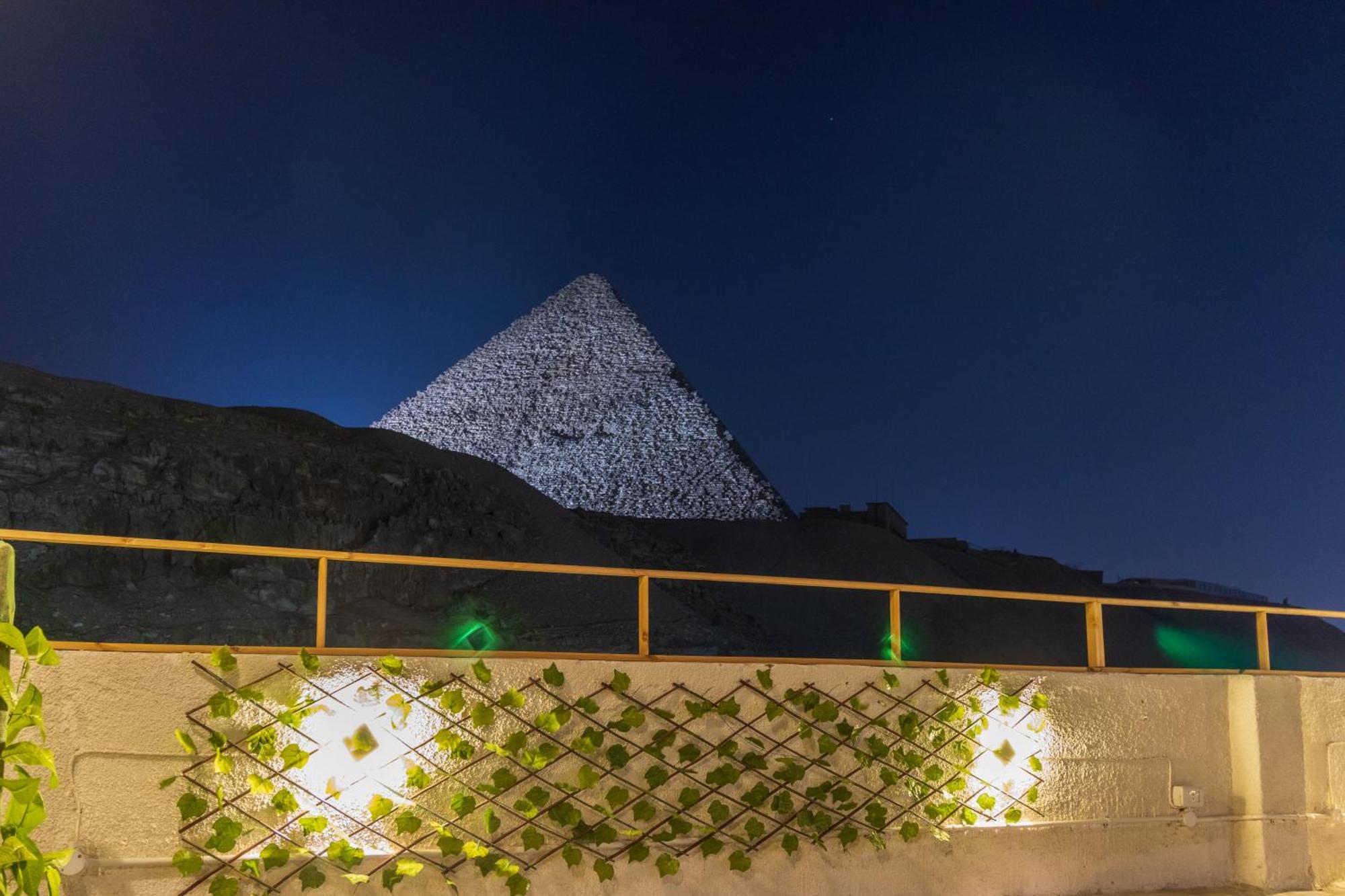 The Grand Pyramids View Hotel Kafret el-Gabal Εξωτερικό φωτογραφία